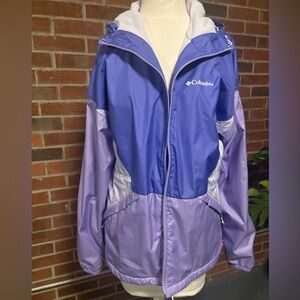 Columbia Color Block Hooded Coat